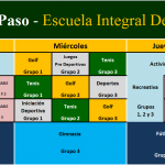 HORARIOS