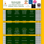 HORARIOS 28-04-18