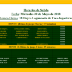 HORARIOS 30-05-18