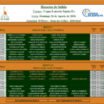 horarios domingo 26-08